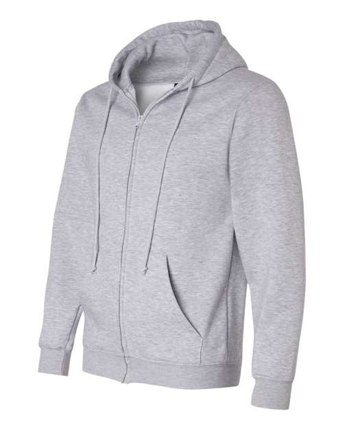 Bayside USA-Made Full-Zip Hooded Sweatshirt 900