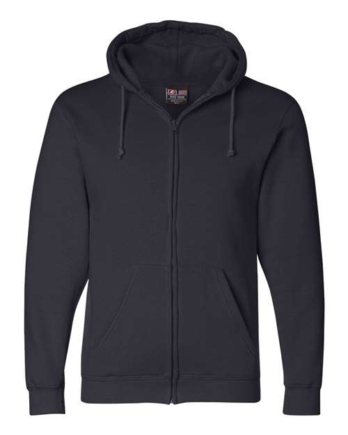 Bayside USA-Made Full-Zip Hooded Sweatshirt 900