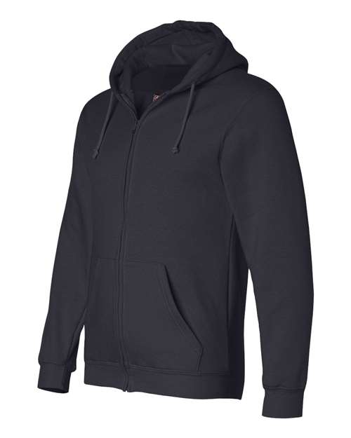 Bayside USA-Made Full-Zip Hooded Sweatshirt 900