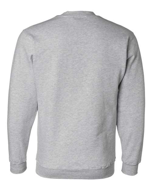 Bayside USA-Made Crewneck Sweatshirt 1102 - Dark Ash