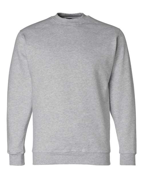 Bayside USA-Made Crewneck Sweatshirt 1102 - Dark Ash