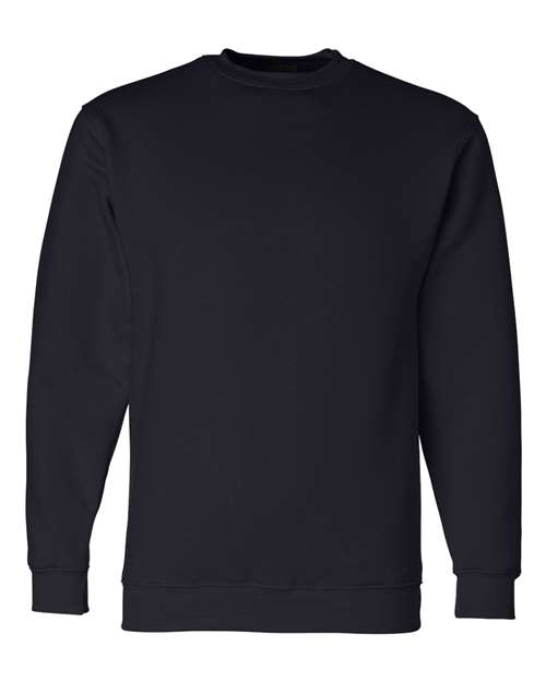 Bayside USA-Made Crewneck Sweatshirt 1102 - Navy