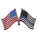Rothco Thin Blue Line US Flag Pin. Item