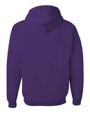 JERZEES NuBlend® Hooded Sweatshirt 996MR - Deep Purple