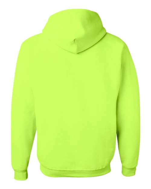 JERZEES NuBlend® Hooded Sweatshirt 996MR - Safety Green