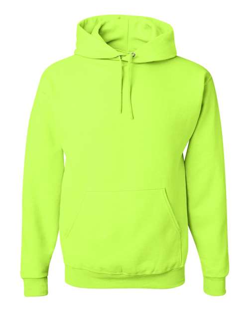 JERZEES NuBlend® Hooded Sweatshirt 996MR - Safety Green