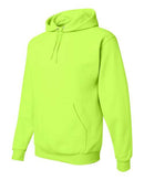 JERZEES NuBlend® Hooded Sweatshirt 996MR - Safety Green
