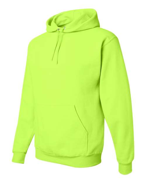JERZEES NuBlend® Hooded Sweatshirt 996MR - Safety Green