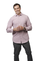 Edwards Point Grey Mens Dress Shirt [