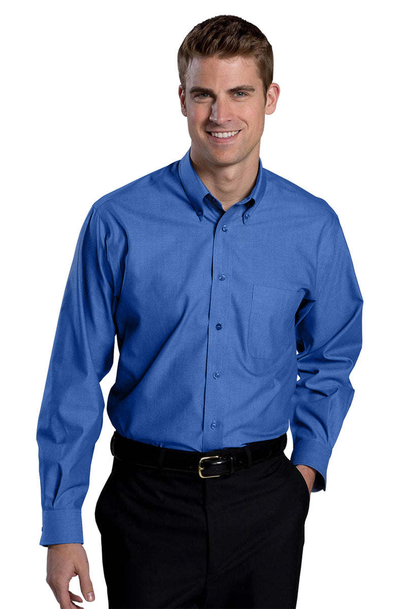 Edwards Executive Oxford Button Down Mens Shirt [