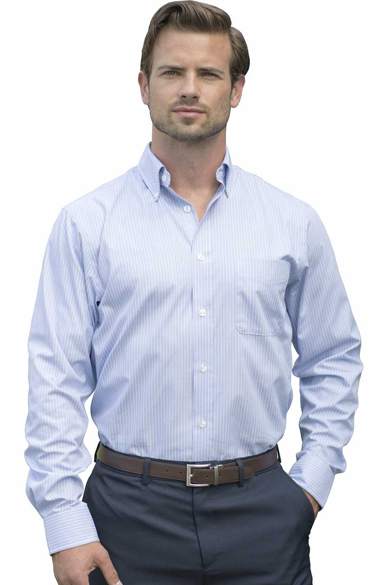 Edwards Executive Oxford Button Down Mens Shirt [