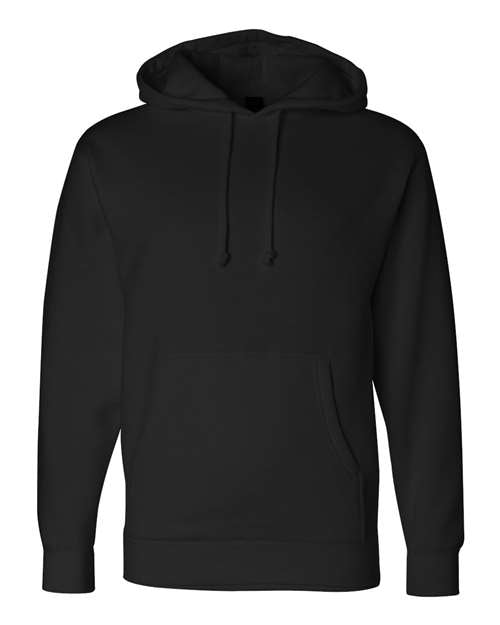 Independent Trading Co. Heavyweight Hooded Sweatshirt IND4000 - Black