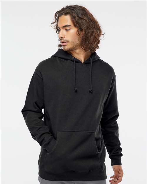 Independent Trading Co. Heavyweight Hooded Sweatshirt IND4000 - Black