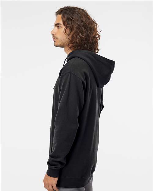 Independent Trading Co. Heavyweight Hooded Sweatshirt IND4000 - Black