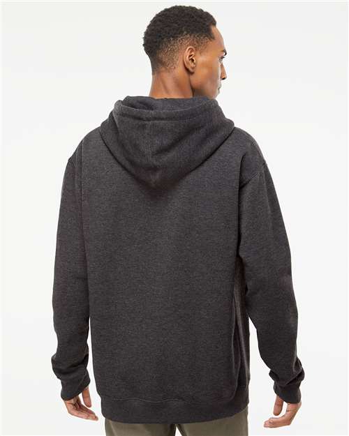 Independent Trading Co. Heavyweight Hooded Sweatshirt IND4000 - Charcoal Heather