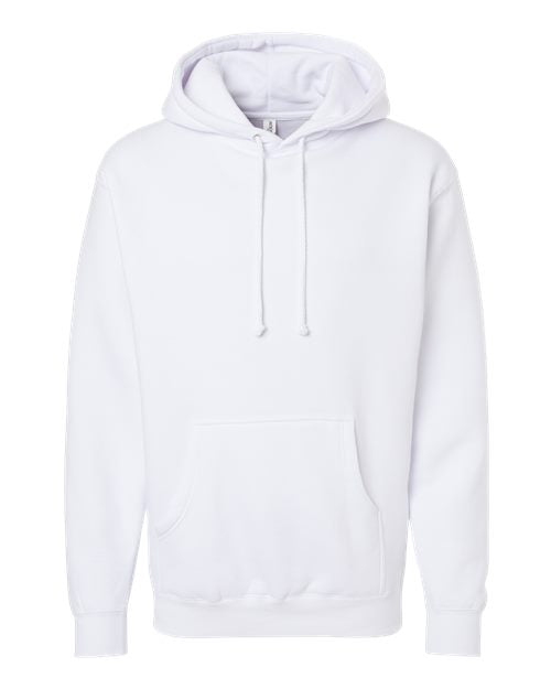 Independent Trading Co. Heavyweight Hooded Sweatshirt IND4000 - White