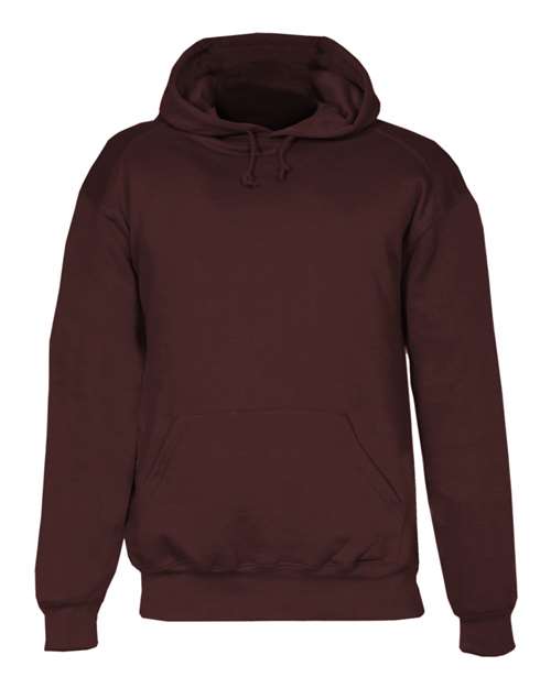 Badger Hooded Sweatshirt 1254 - Maroon