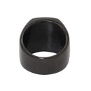 Rothco Stainless Steel USMC Eagle, Globe and Anchor Ring - Black. Item