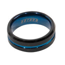Rothco Tungsten Carbide Thin Blue Line Ring. Item