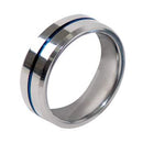 Rothco Tungsten Carbide Thin Blue Line Ring. Item