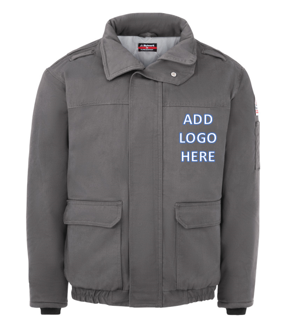 Bulwark [JLR8] Men's Heavyweight FR Insulated Bomber Jacket. Live Chat For Bulk Discounts.