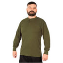 Rothco Long Sleeve Henley T-Shirt. Item