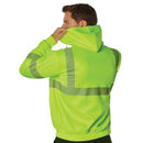 Rothco Hi-Vis Performance Zipper Sweatshirt - Safety Green. Item