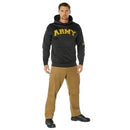 Rothco Army Pullover Hoodie - Black. Item