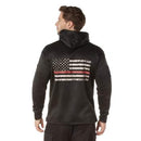 Rothco Concealed Carry Thin Red Line Hoodie. Item