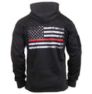 Rothco Concealed Carry Thin Red Line Hoodie. Item