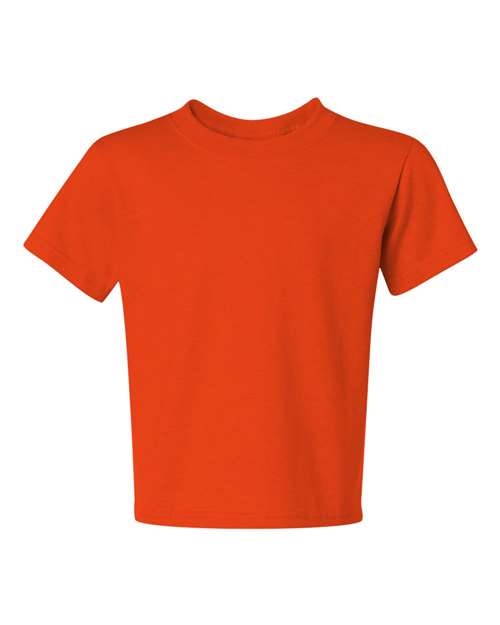 JERZEES Dri-Power® Youth 50/50 T-Shirt 29BR - Burnt Orange