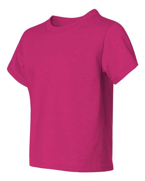 JERZEES Dri-Power® Youth 50/50 T-Shirt 29BR - Cyber Pink