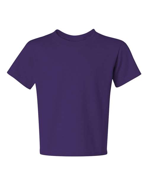 JERZEES Dri-Power® Youth 50/50 T-Shirt 29BR - Deep Purple