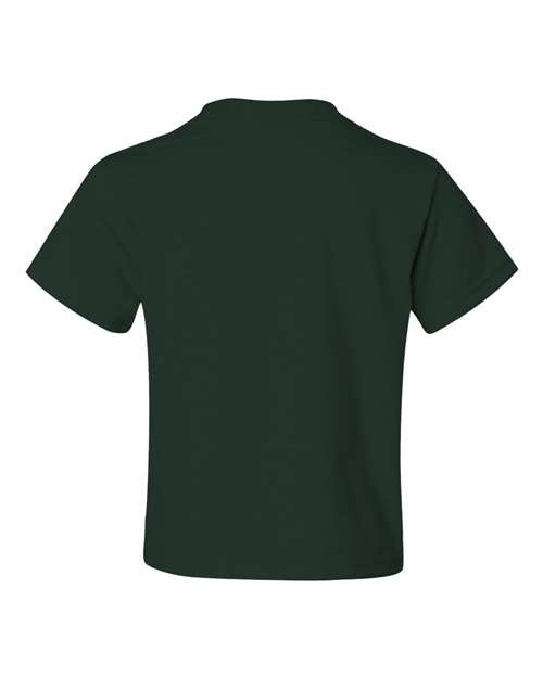 JERZEES Dri-Power® Youth 50/50 T-Shirt 29BR - Forest Green