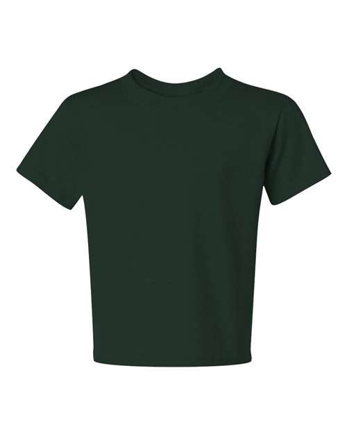 JERZEES Dri-Power® Youth 50/50 T-Shirt 29BR - Forest Green
