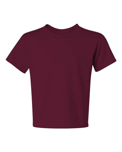 JERZEES Dri-Power® Youth 50/50 T-Shirt 29BR - Maroon