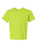 JERZEES Dri-Power® Youth 50/50 T-Shirt 29BR - Safety Green