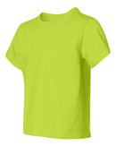 JERZEES Dri-Power® Youth 50/50 T-Shirt 29BR - Safety Green
