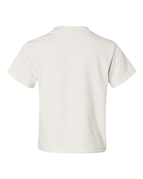 JERZEES Dri-Power® Youth 50/50 T-Shirt 29BR - White