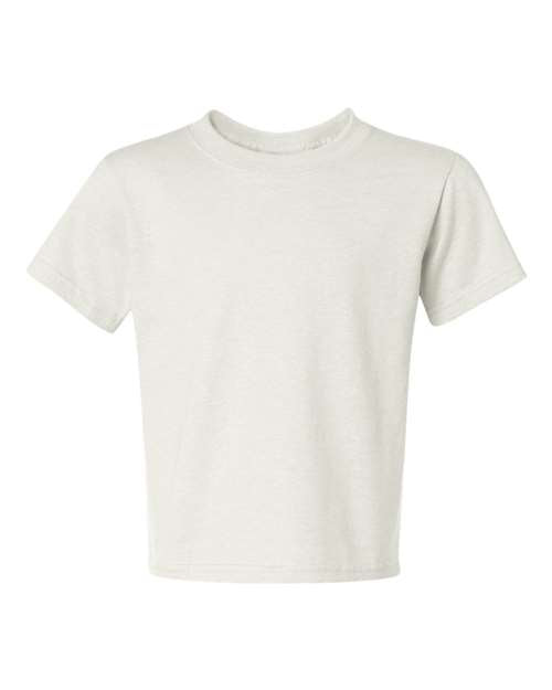 JERZEES Dri-Power® Youth 50/50 T-Shirt 29BR - White