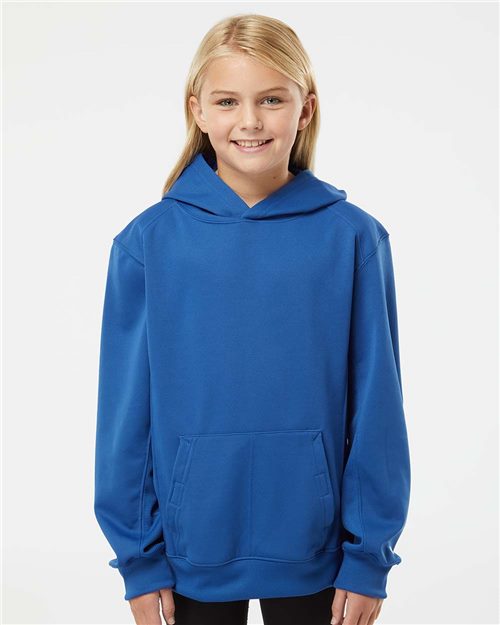 Badger Youth Performance Fleece Hooded Sweatshirt 2454