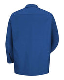 Red Kap Industrial Long Sleeve Work Shirt SP14 - Royal Blue