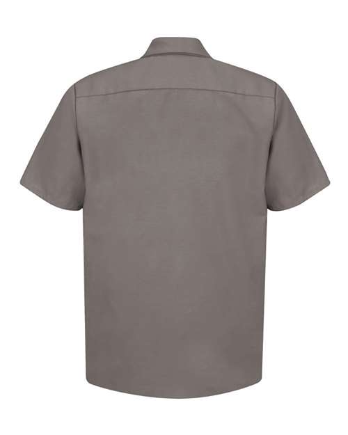 Red Kap Industrial Short Sleeve Work Shirt SP24 - Grey