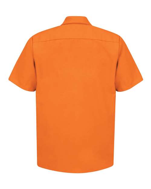 Red Kap Industrial Short Sleeve Work Shirt SP24 - Orange