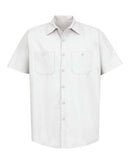 Red Kap Industrial Short Sleeve Work Shirt SP24 - White