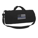 Rothco Thin Blue Line Canvas Shoulder Duffle Bag. Item
