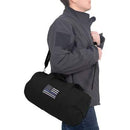 Rothco Thin Blue Line Canvas Shoulder Duffle Bag. Item