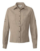 DRI DUCK Sawtooth Collection Women's Mortar Long Sleeve Shirt 8284