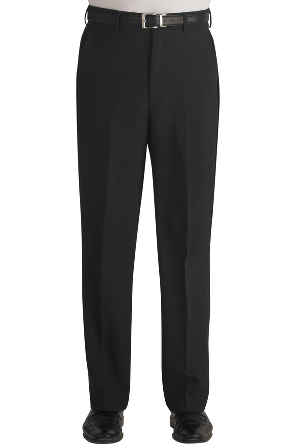 Edwards Mens Polyester Flat Front Pant [#2290].  Live Chat for Bulk Discounts