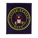 Rothco US Navy Military Insignia Fleece Blanket. Item
